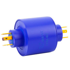 4 Circuits 380 VAC Brushless Slip Ring With Silver Plated Pin Experienced Slip Ring Producer