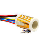 12 Circuits Separate Slip Ring Gold to Gold Contact 250mm