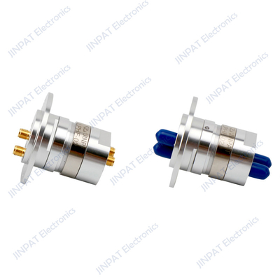 RF Coaxial Rotary Joint Single and Dual Channel Slip Rings IP60 in Compact Signal Slip Rings