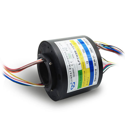 38 mm holle slip ring 12 circuit 10A 300 rpm edelmetaal