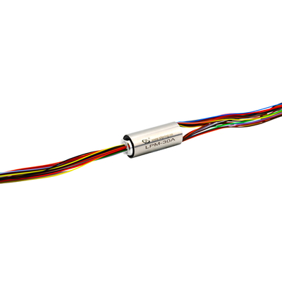 30 Circuit 300 RPM Capsule Slijpring 240VAC 1A voor Medische Apparatuur