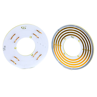 4-circuit 5A pannenkoeken slip ring met 40 mm gat grootte voor industriële automatisering en medische apparatuur