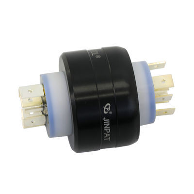 JINPAT 6-pool 1000 RPM kwik slip ring met 6 kanalen voor stabiel vermogen en signaaloverdracht