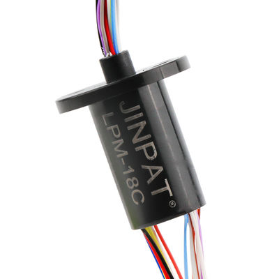 Capsule Slip Ring 18 Circuits 250 Rpm Op maat gemaakte oplossingen