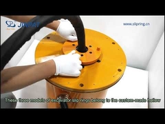 Bouwmachines Doorvoerslipringen IP65 36VDC