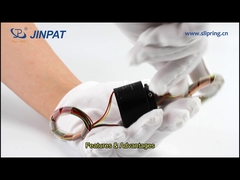 LPT012B-0602-HS-HT Doorvoerslipring, laag koppel, Dia met een lange levensduur